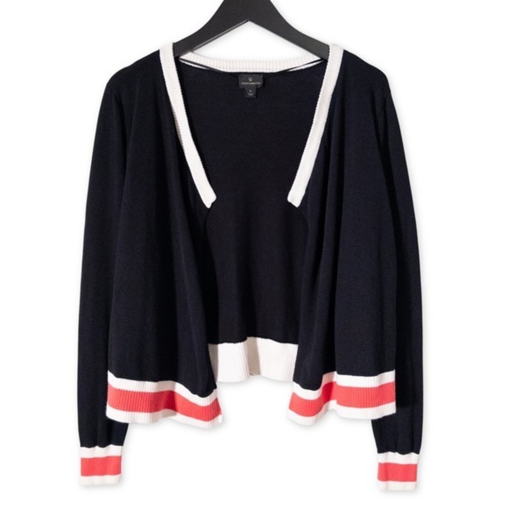 Worthington Cardigan Sweater Womens L Vintage‎ Varsity Style Retro School Pride